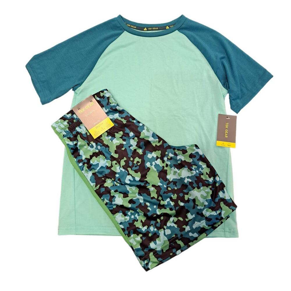 Boys Tek Gear Summer Activewear Outfit M 10/12